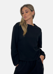 Felpa Donna Girocollo