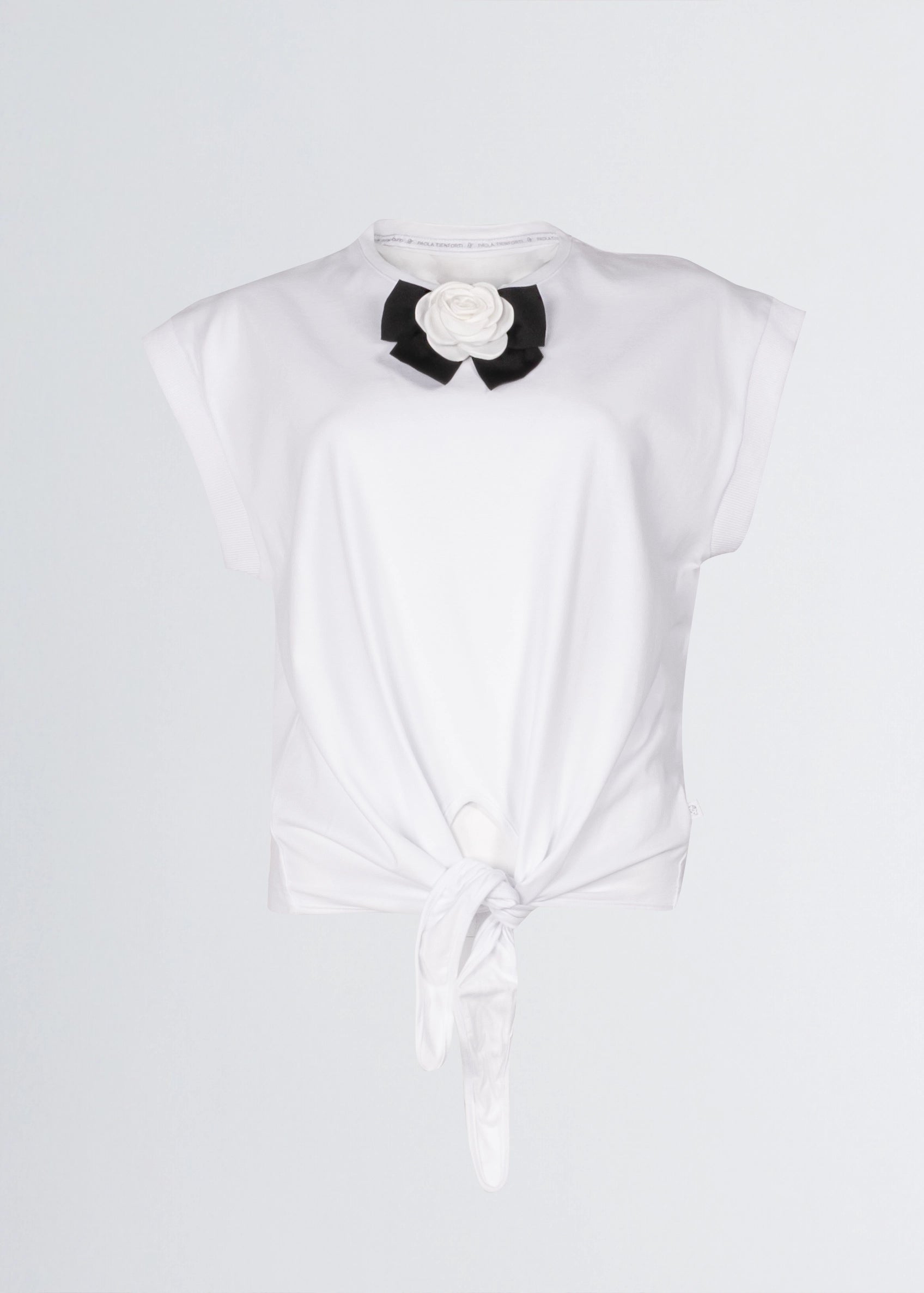 Paola T. T-Shirt in cotone stretch