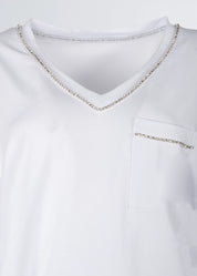 T-Shirt in cotone stretch