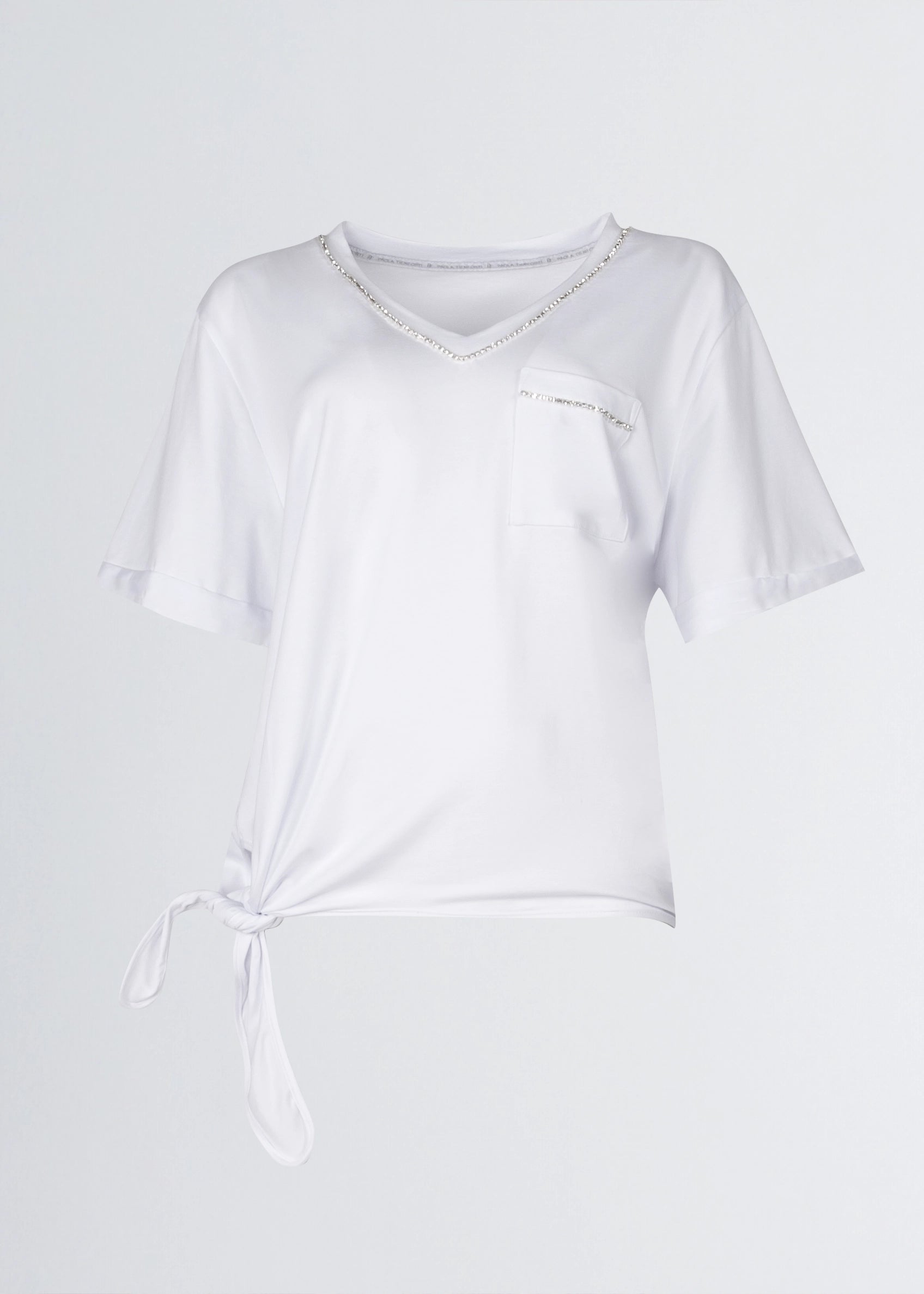 Paola T. T-Shirt in cotone stretch